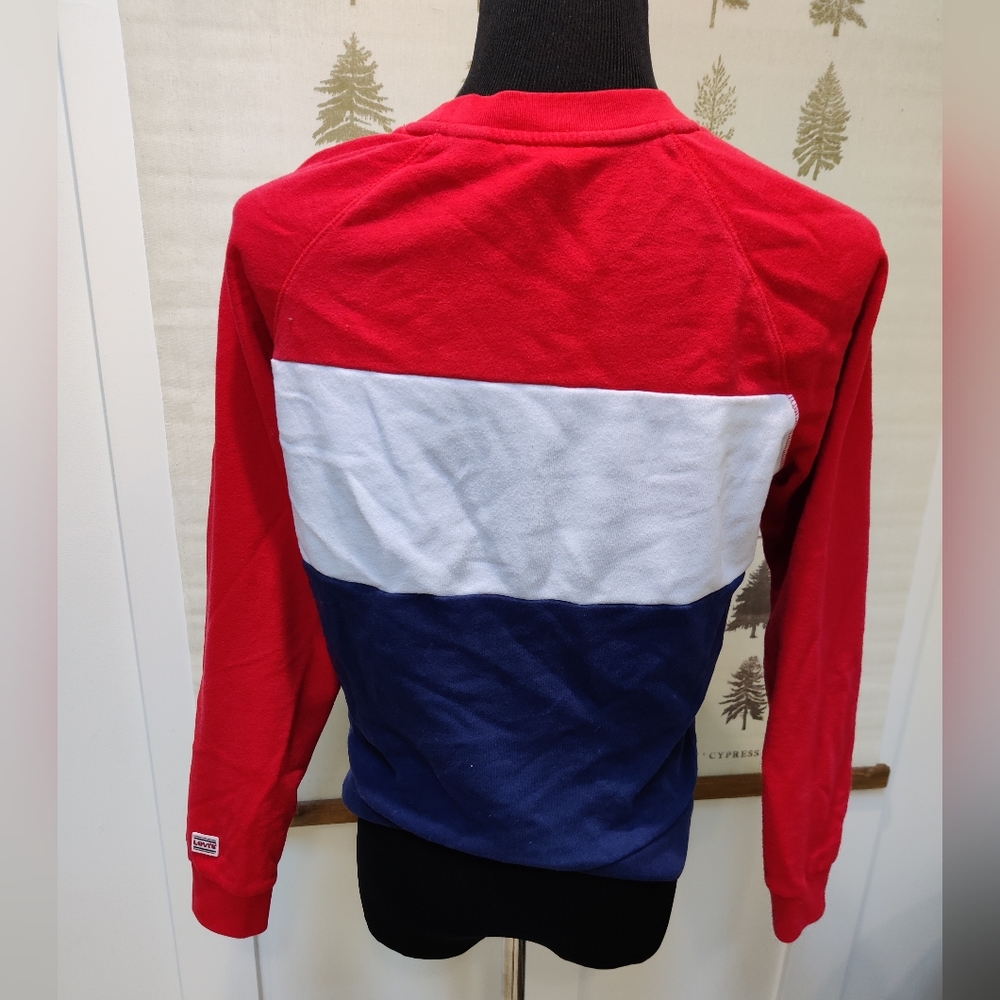 Levis Color Block Sweatshirt - Small - Picture 5 of 11